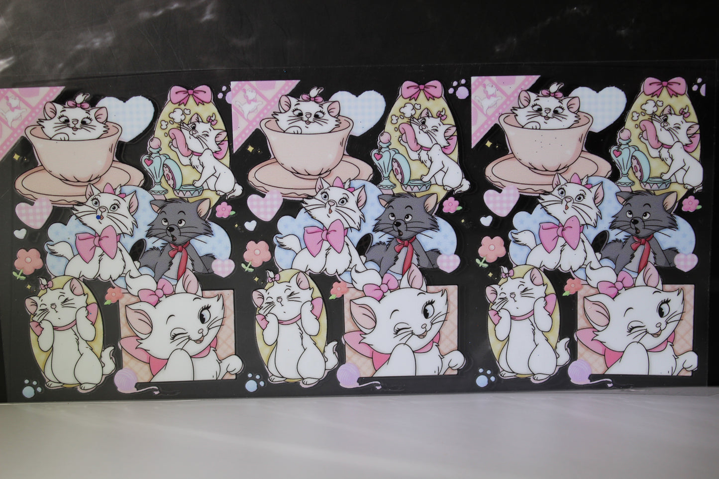 #100 Fancy kitty UV DTF
