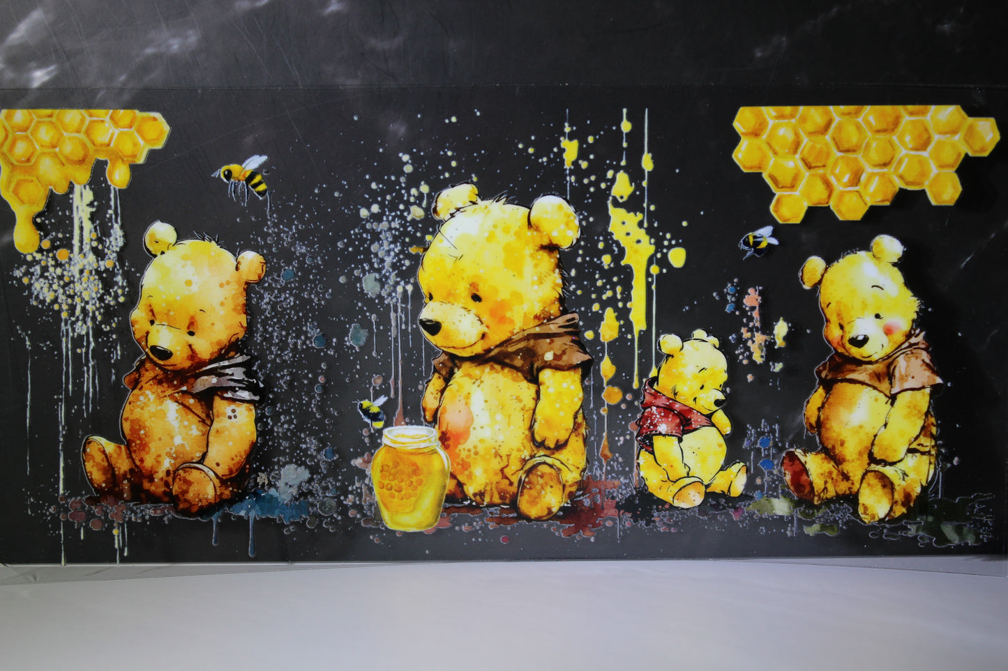 #124 Yellow bear UV DTF