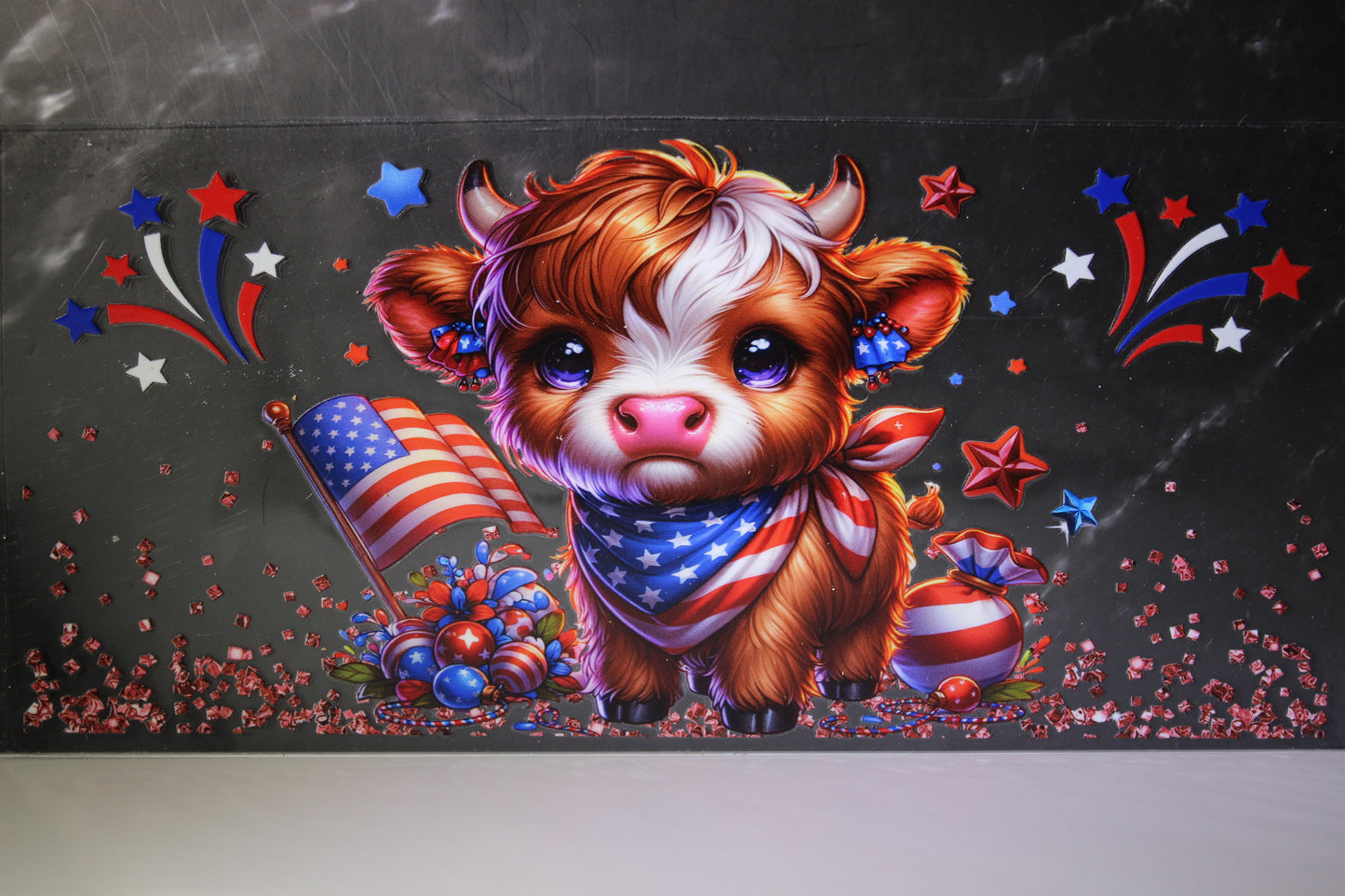 #165 Cow UV DTF