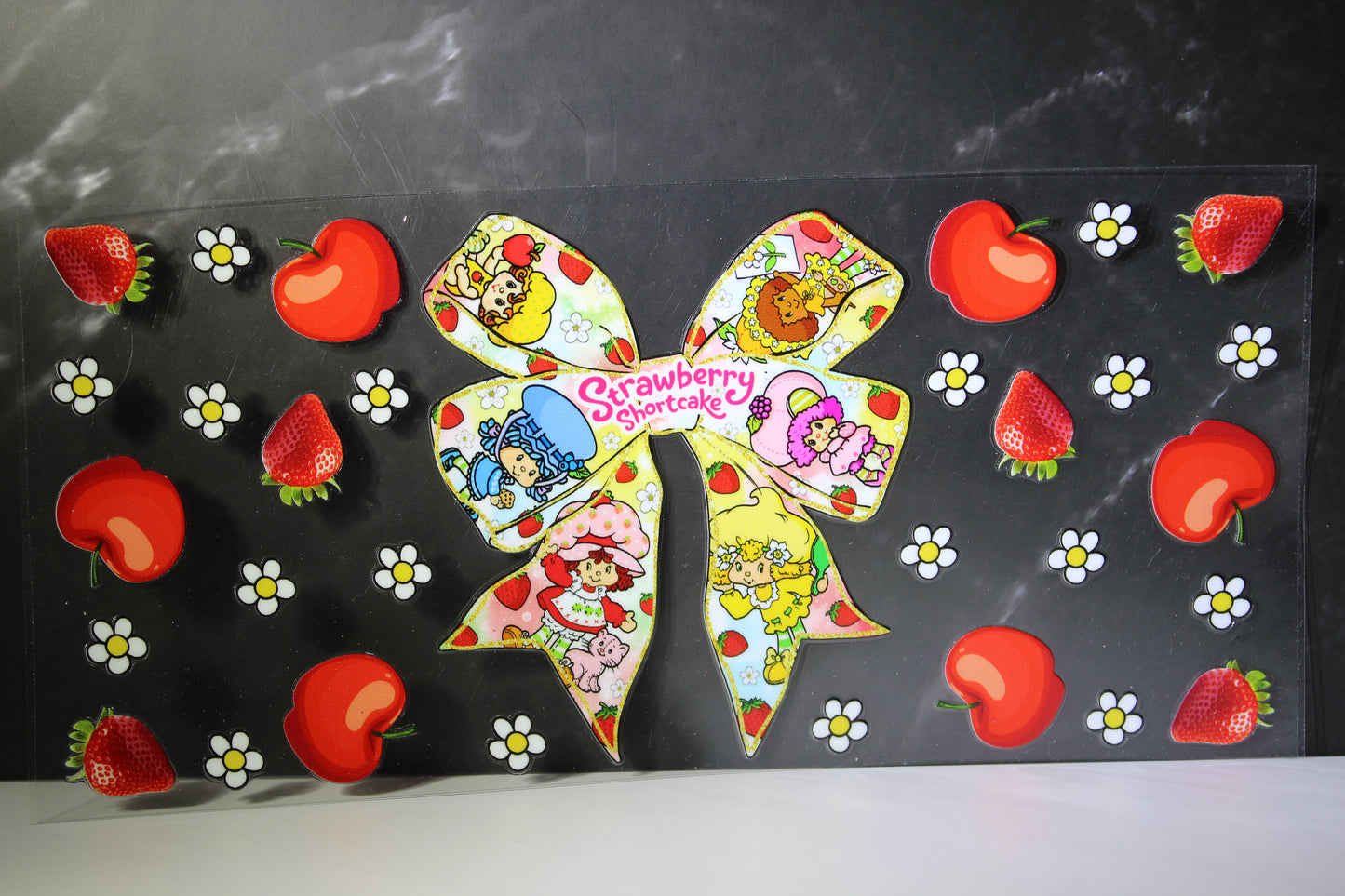 #28 Strawberry girl UV DTF