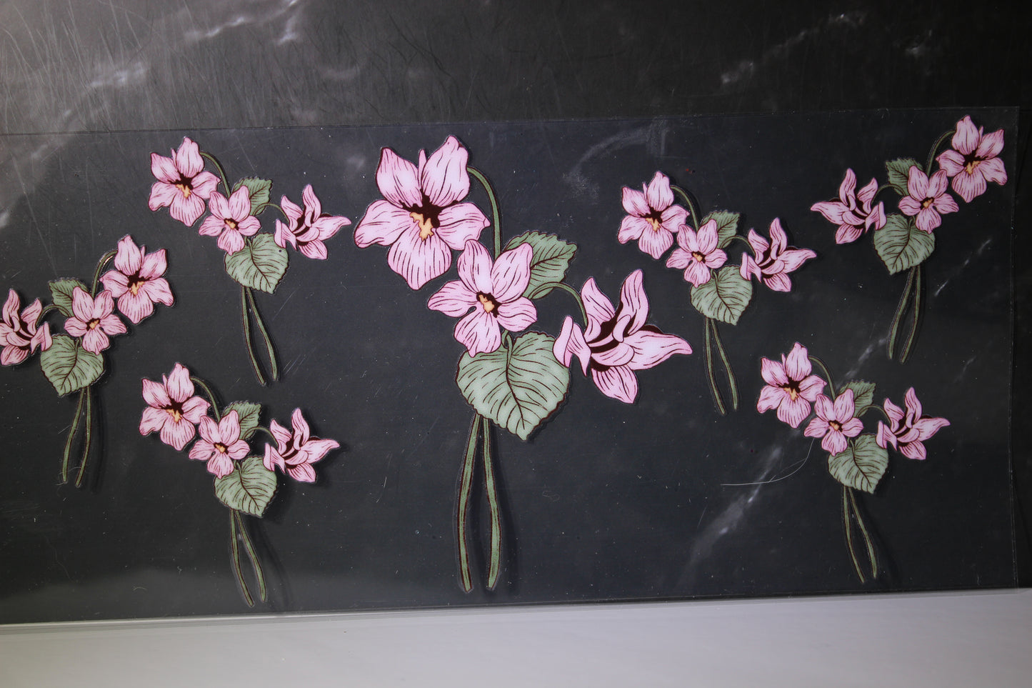 #412 Flowers UV DTF