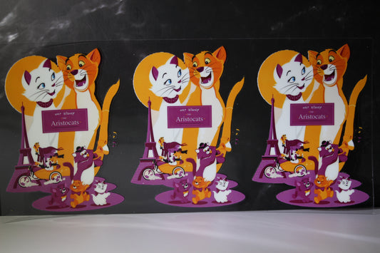 #101 Fancy kitty UV DTF