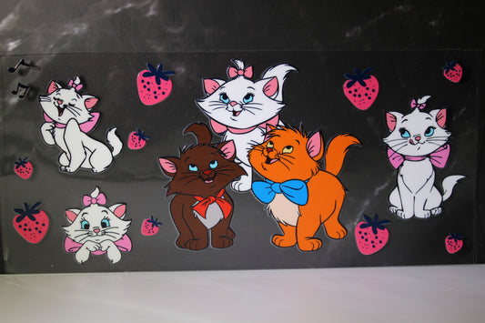 #105 Fancy kitty UV DTF