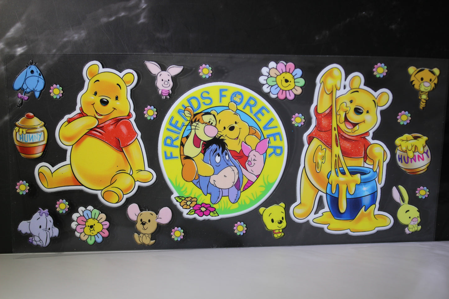 #107 Yellow bear UV DTF