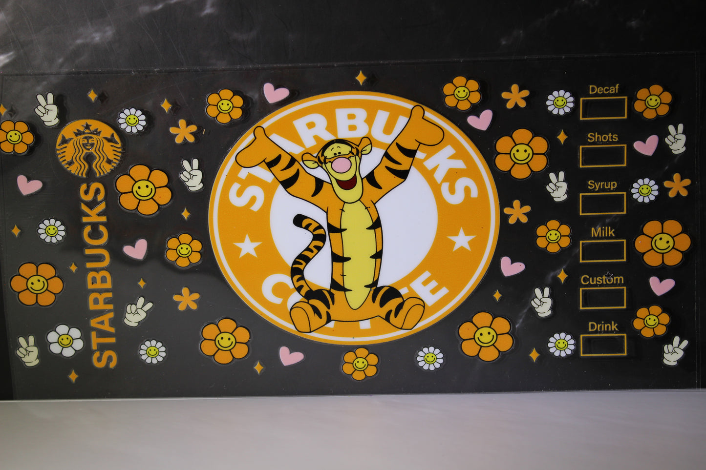 #120 Yellow bear UV DTF