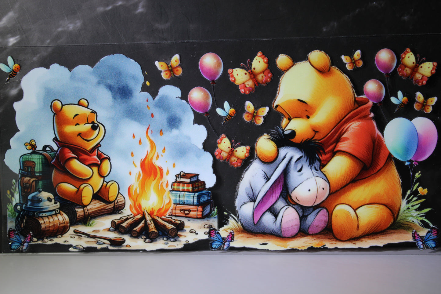 #121 Yellow bear UV DTF