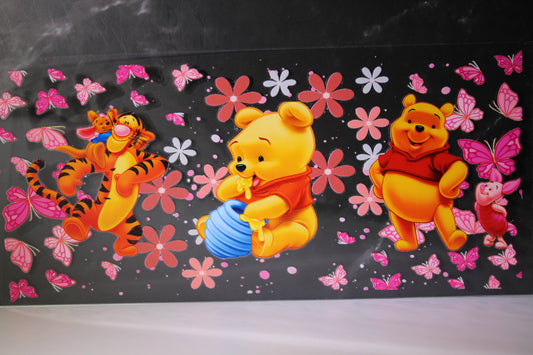 #127 Yellow bear UV DTF