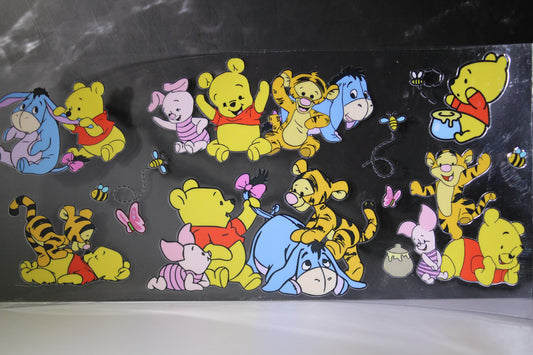 #132 Yellow bear UV DTF