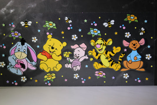 #143 Yellow bear UV DTF