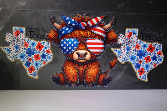#163 Cow UV DTF