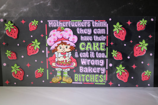 #47 Strawberry girl UV DTF