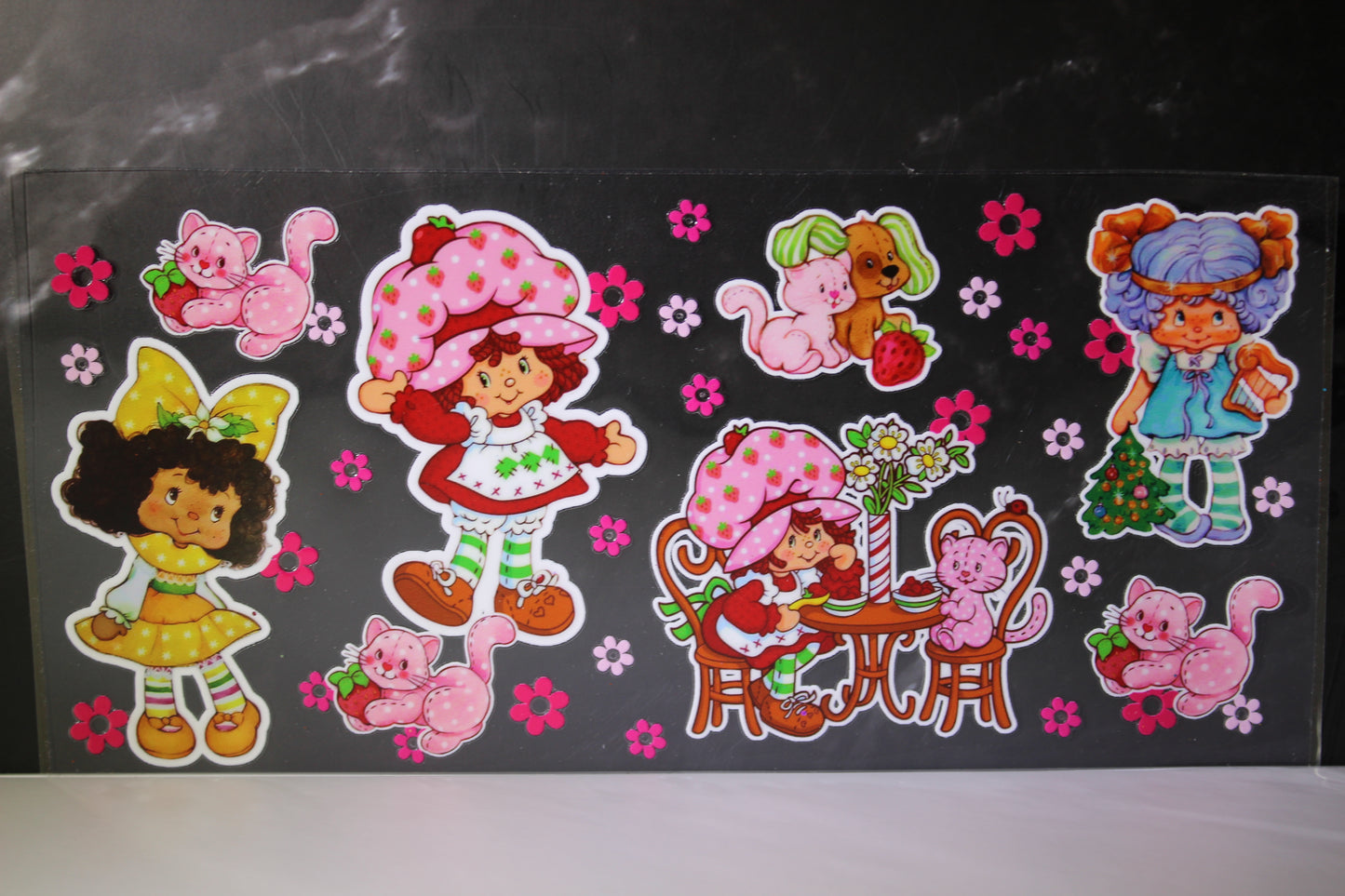 #53 Strawberry girl UV DTF
