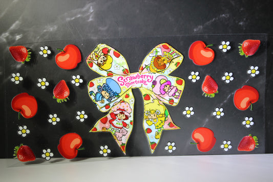 #28 Strawberry girl UV DTF