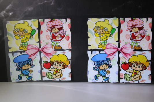 #60 Strawberry girl UV DTF
