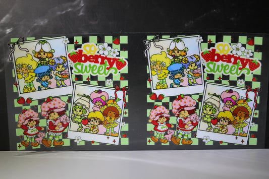 #61 Strawberry girl UV DTF