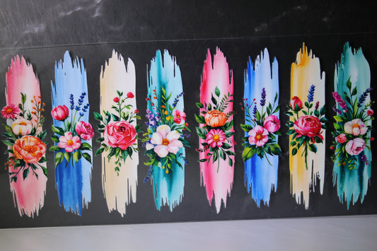 #409 Flowers UV DTF
