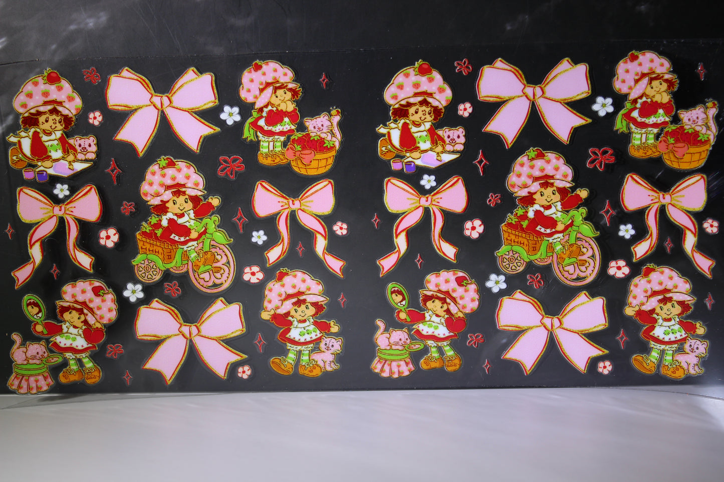 #66 Strawberry girl UV DTF