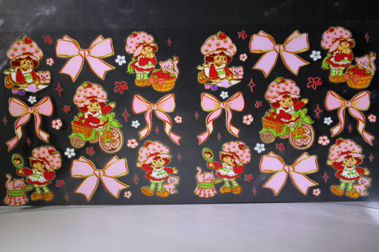 #66 Strawberry girl UV DTF