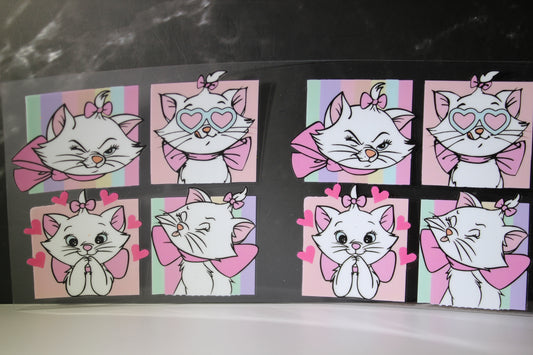 #86 Fancy kitty UV DTF