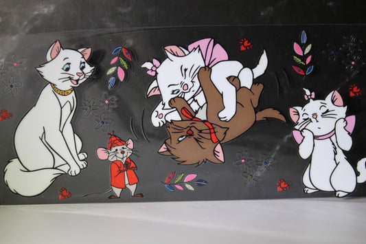 #99 Fancy kitty UV DTF