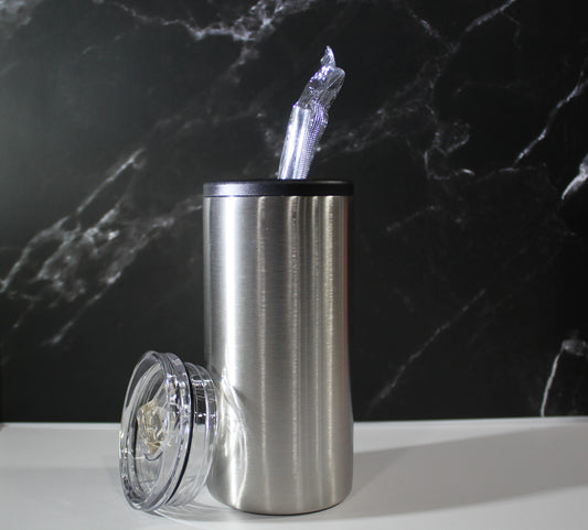12oz skinny stainless-steel duo