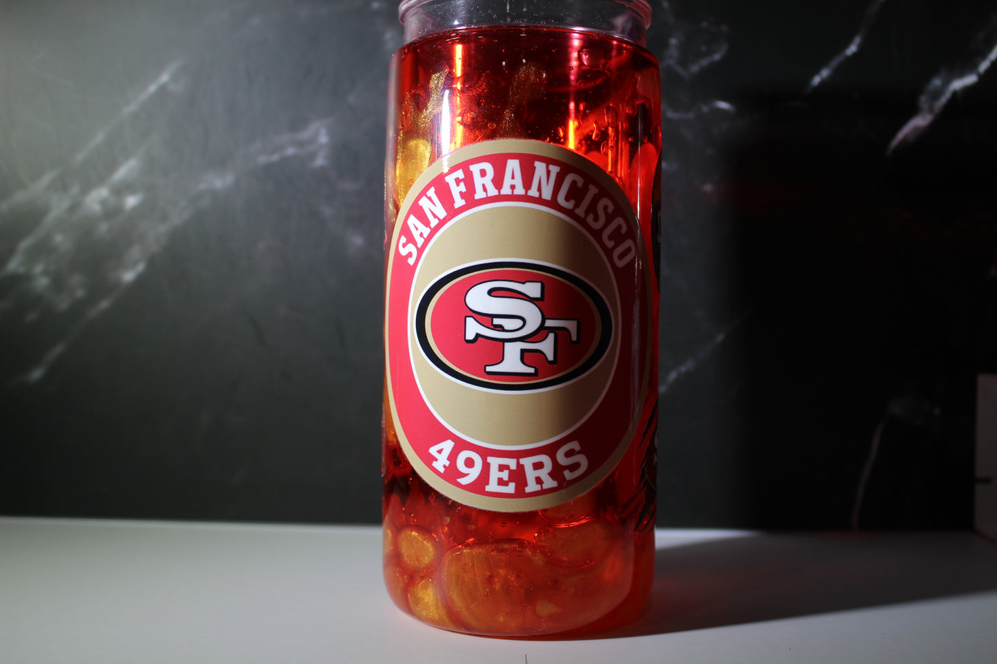 Bleed red and gold